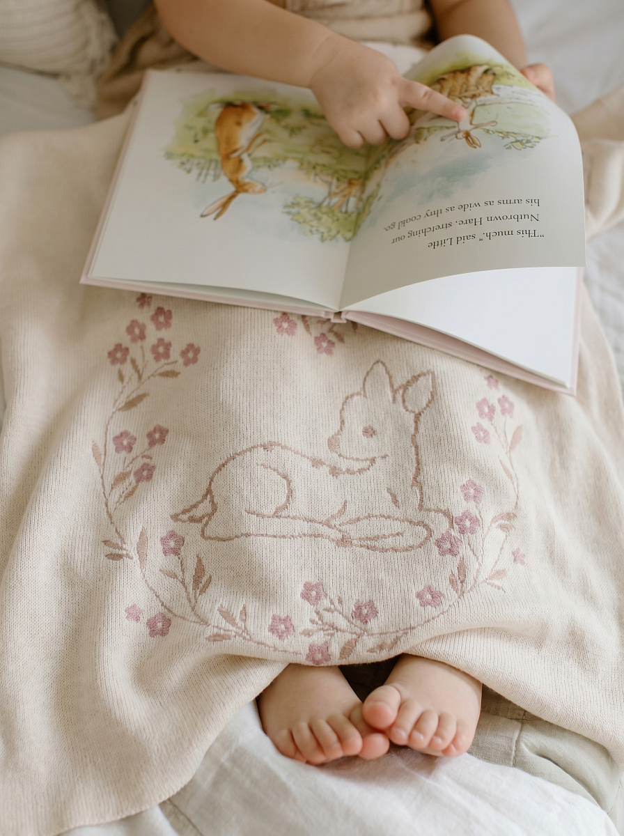 Плед Оленёнок (хлопок)